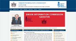 Desktop Screenshot of cicsikkim.gov.in